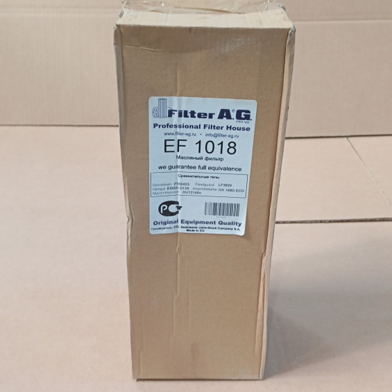 Фильтр маслянный EF1018, P550453, LF3829