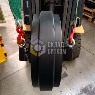 JBA0129 Направляющее колесо / ленивец JCB JS240