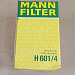 H601/4 Фильтр масляный MANN